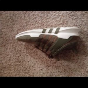 Pair of adidas and a adidas pullover